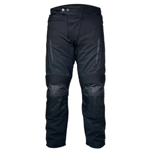 Frank Thomas Qualifier Ii Tex Leather Motorcycle Trousers Black