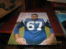 Palmer Pyle Baltimore Colts Signed 8X10 Football Photo d. 2021   #2