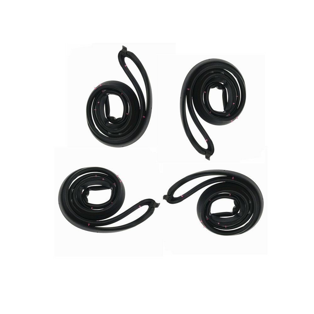 For Accord Sedan 19941997 Door weatherstrip 4PC On door Opening Seal