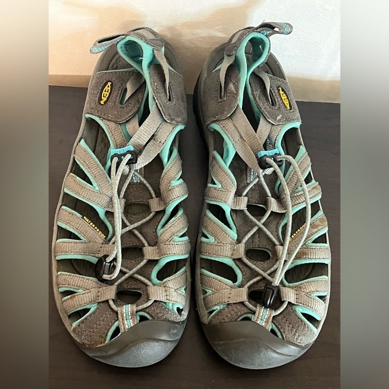 Sandali donna KEEN Whisper punta chiusa escursionismo lavabili avventura taglia 9 5