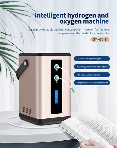 SUYZEKO Hydrogen Inhalation Machine, 99.99% portable Purity Dual Outlet H2 - Picture 2 of 8