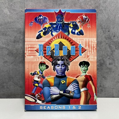 ReBoot - Seasons One 1 & Two 2 (1994-1996) DVD 2010 4-Disc Set Shout Factory OOP