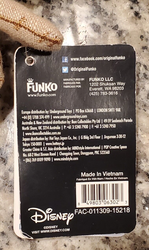 DISNEY Nightmare Before Christmas FUNKO Mopeez Oogie Boogie 6" Carry Plush 2015 - Picture 4 of 7