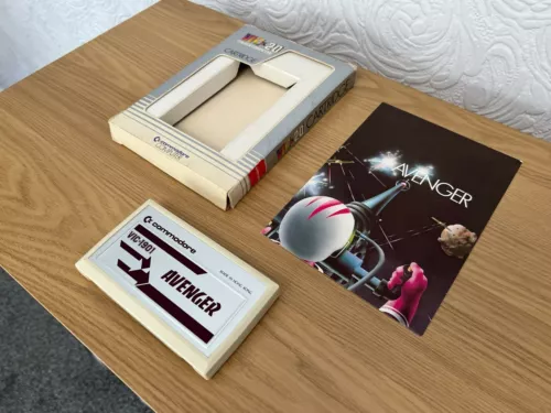 VIC-20 Avenger Vintage 1981 Cartridge - Boxed & Working -👽👾Retro Gift Idea👾👽