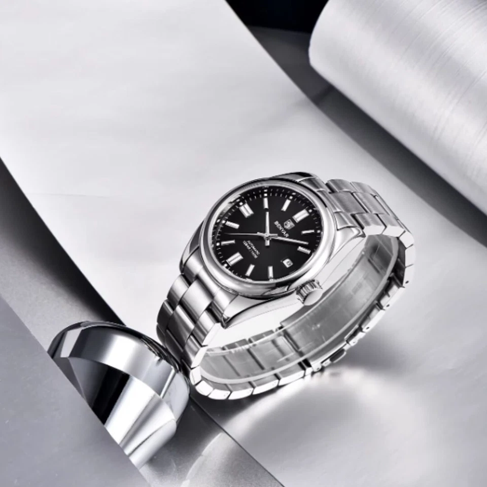 Reloj Automático Hombre BENYAR BY-5185M 39mm Negro Oyster Foto 2 de 4