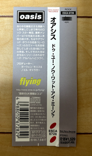 Lot of 2 CDs Oasis Be Here Now & D'You Know What I Mean? Japan ver. from Japan - Picture 9 of 11