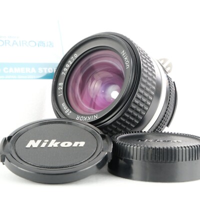 [Near MINT] Nikon Ai-s 28mm MF Wide Angle Prime Lens Ais
