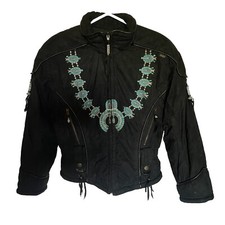 Vintage Skea Ski Jacket Aztec Embroidery Size 8 Retro 90s Retails For $800