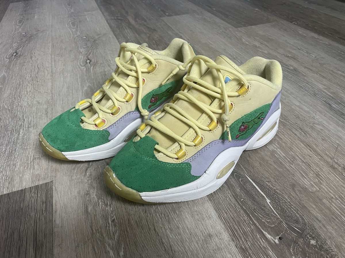 M Reebok BBC Ice Cream x Question Low Yellow Lilac Glow