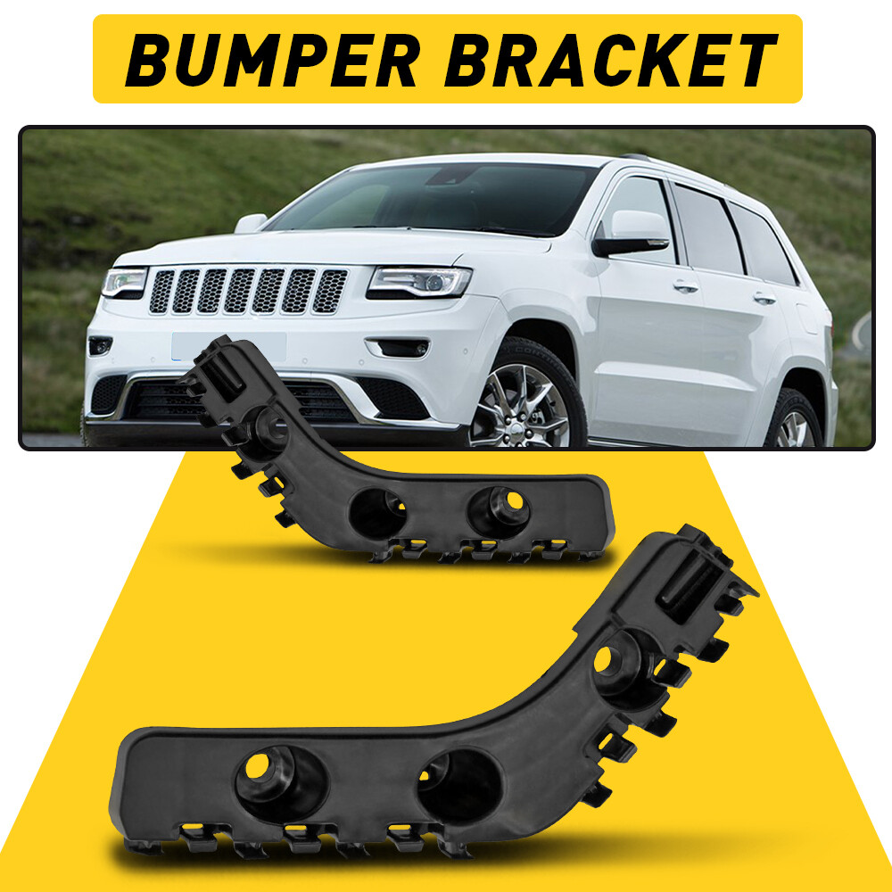Pair Front Bumper Bracket Left+Right Side For Jeep Grand Cherokee 2011 2012 2013