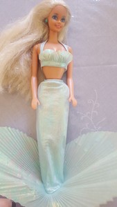 blue mermaid barbie