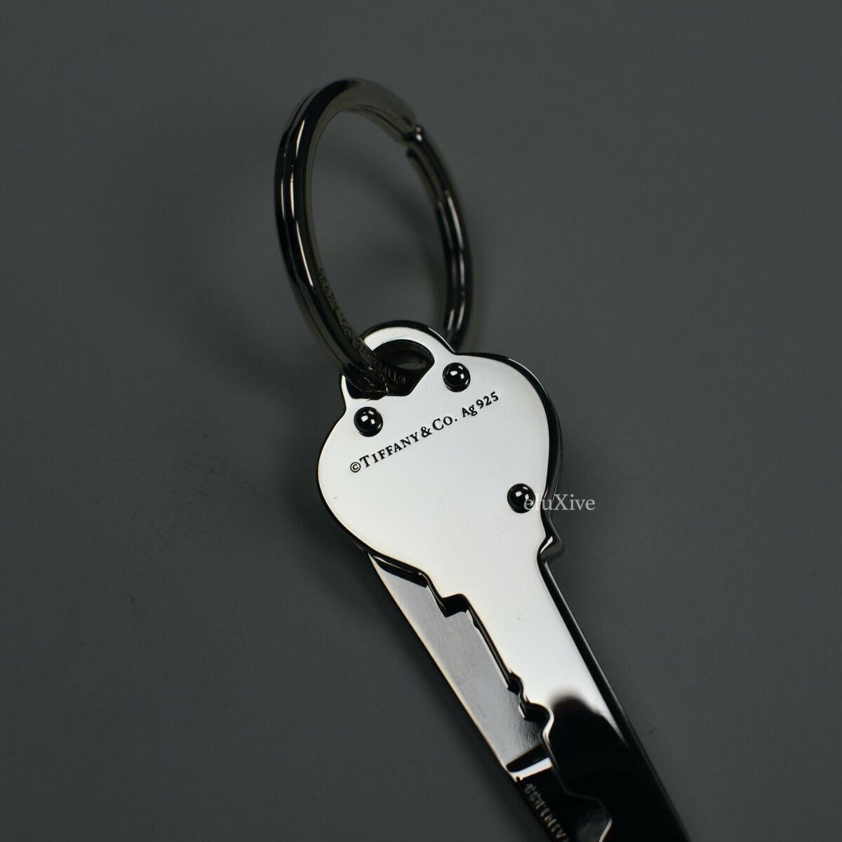NWT Supreme Tiffany & Co. Silver Box Logo Key Keychain FW21 NWT Supreme Tiffany & Co. Silver Box Logo Key Keychain FW21