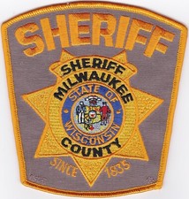 Milwaukee County Sheriff Wisconsin WI patch NEU Abzeichen Polizei