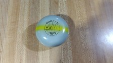 Duncan Super Tournament Tops Yoyo,grey/yellow stripe.1960's 
