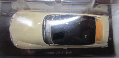 Miniature Altaya/Artisanal 1/43 – Citroën DS19 Limousine Présidentielle Noire