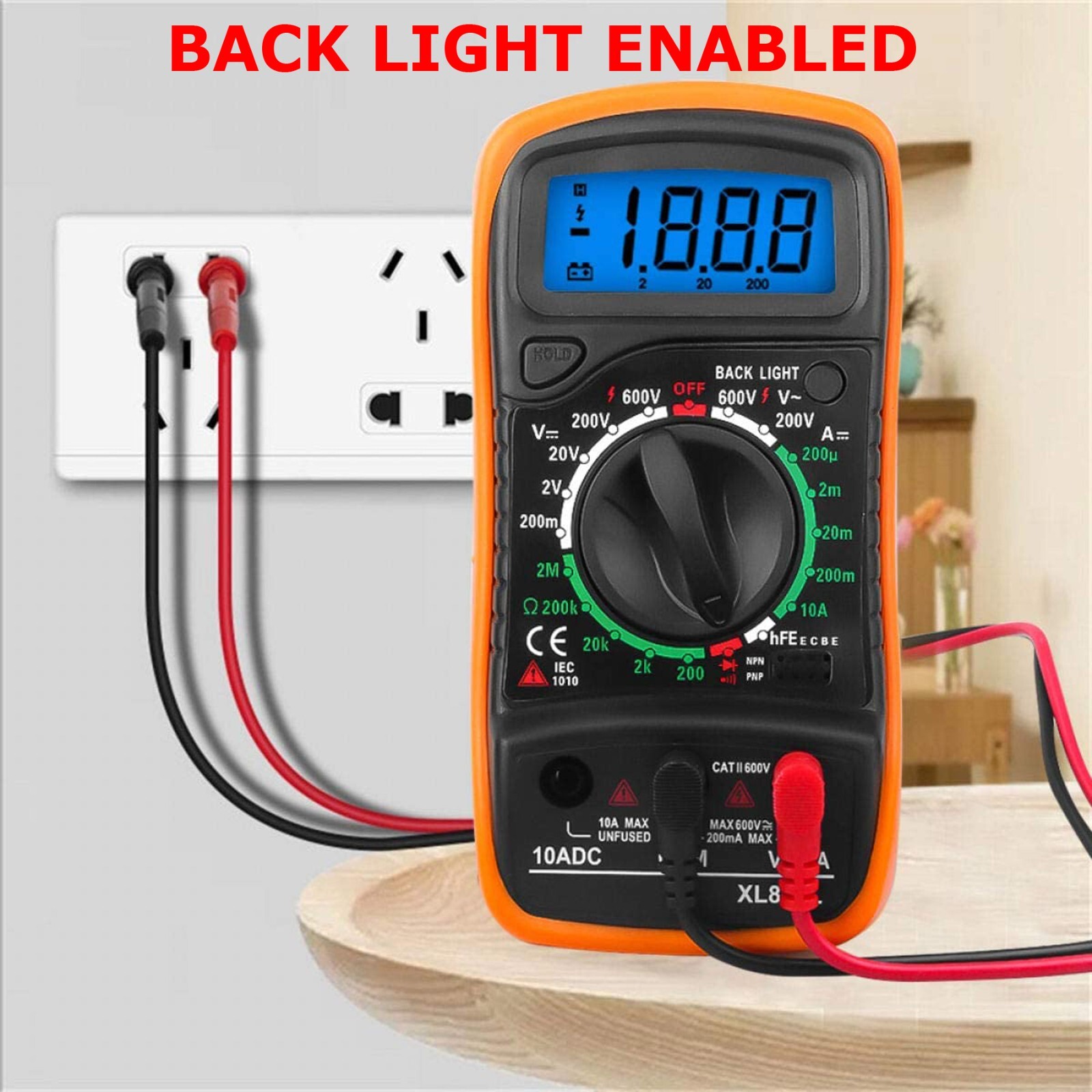 Multimeter Ebay Digital Multimeter Voltmeter Soldering Iron Complete Volt AC DC Meter ...