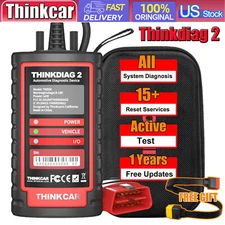 THINKDIAG 2 Car OBD2 Scanner All System Bidirectional IMMO Diagnostic Tool CANFD