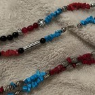 Turquoise Beaded Navajo Style VTG Necklaces And Earrings  — photo 7
