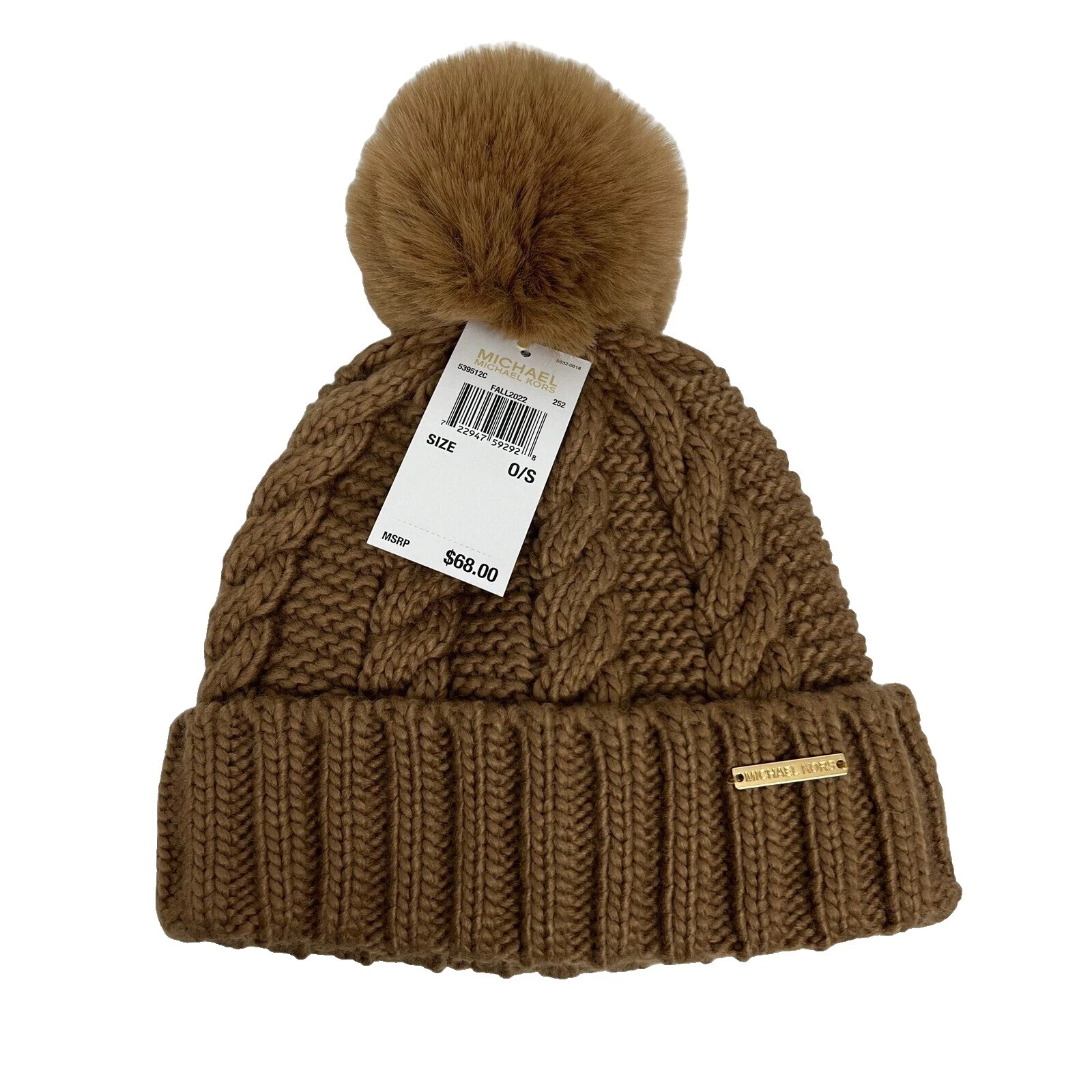 Faux Fur Beanie Hats One Size for Women