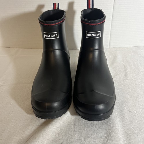 Tommy Hilfiger - Breezi3 Damen Gummi Slipper Regen Stiefel WP Gr. 9 Neu ohne Karton