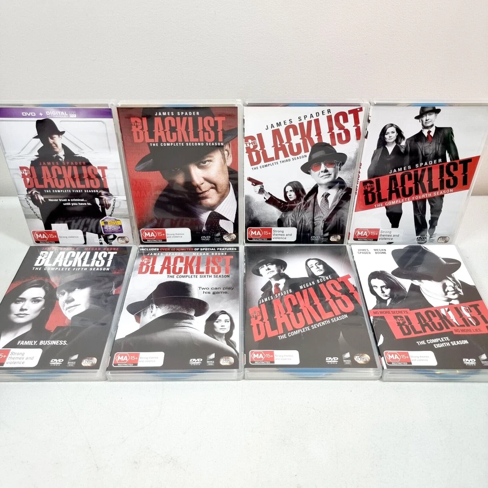The Blacklist: The Complete Series Seasons 1-8 New Free USA Free Shipping! Foto 3 de 3