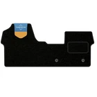 Fits Vauxhall Vivaro 2019 on Fully Tailored Carpet Car Van Floor Mat Black