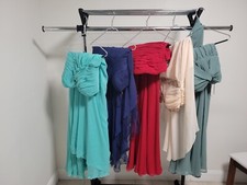 Lot 8 Piece Strapless Bridesmaids Prom Gowns