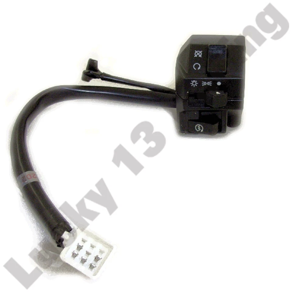 Interruptor derecho engranaje manillar botón arranque luces Zongshen Storm 250 ZS250GS 06-11 Foto 4 de 4