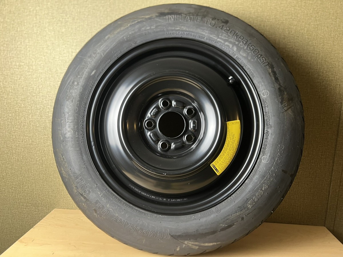 MAZDA CX-5 SPARE WHEEL TIRE YOKOHAMA T145/90 D16 106M OEM 2013