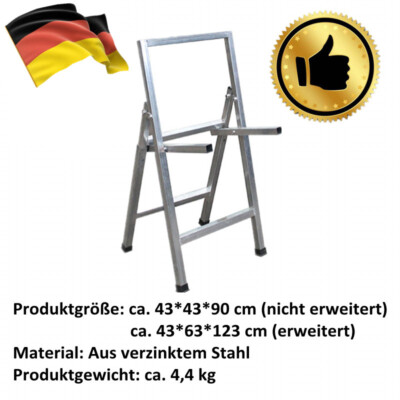 Zielscheibenständer aus Stahl Höhenverstellbar Stabil Faltbar Bogenschießen DHL