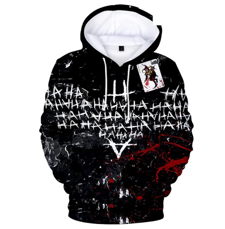 Ha ha ha joker hoodie Hoodie 3d printed new hoodie Gift for Men Women Full Size