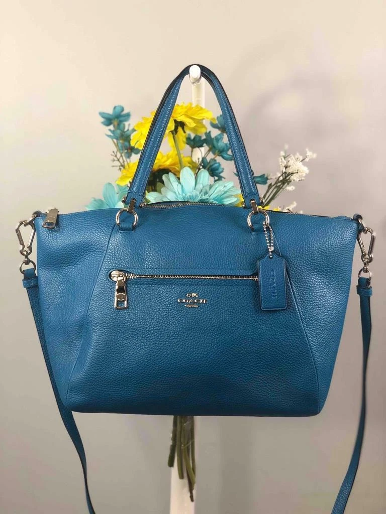 Coach pebble hotsell leather satchel
