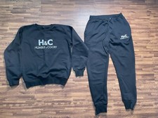 Set of 2 pcs H C Humble Cocky Men s Pants Sweatshirt Black Size M
