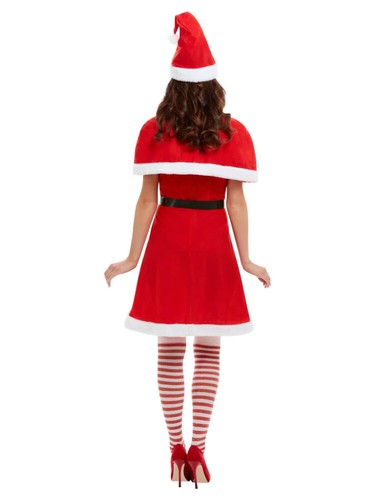 Miss Santa Claus Christmas Adult Women Costume - Picture 3 of 4
