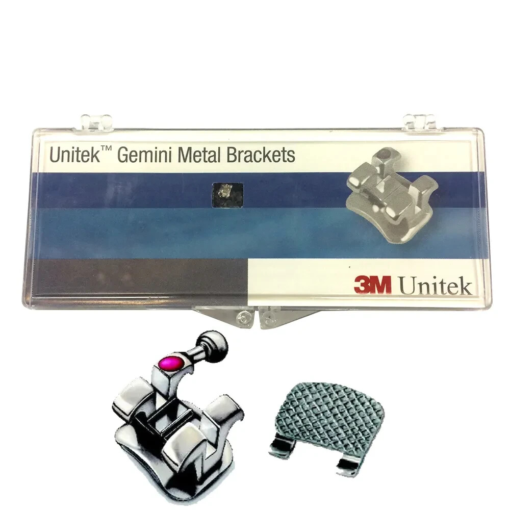 3M Unitek Gemini Metal Twin Brackets for Dental Braces Effective