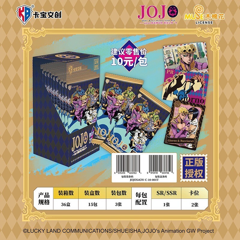 JOJO's BIZARRE ADVENTURE ポストカードセット KB JOJO Bizarre Adventure Anime CCG Collection Trading Card
