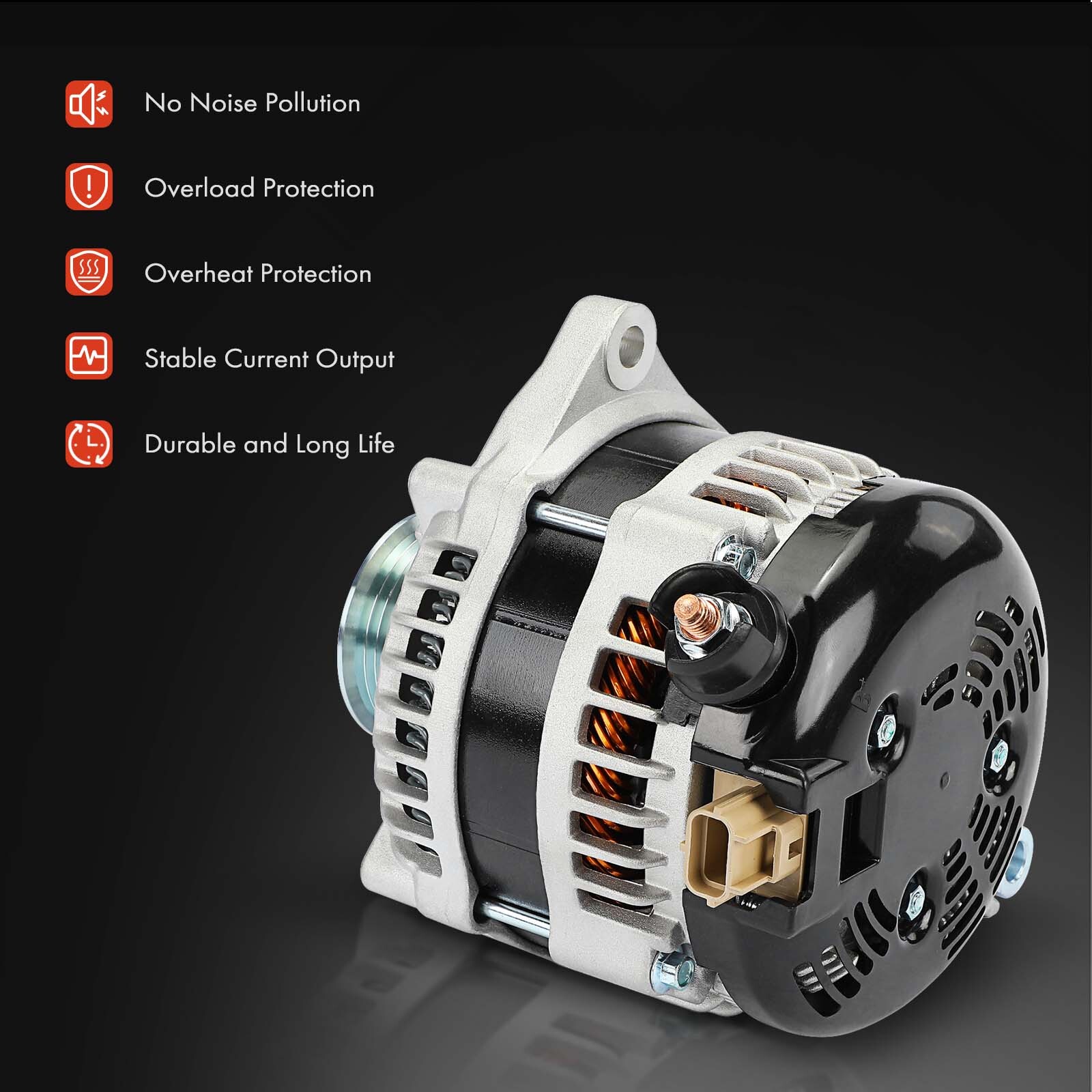 New Alternator For Ford F-150 V6 3.5L 15-16 FL3Z10346D FL3T-10300-DA - Foto 4