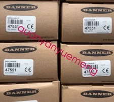 BANNER 47551 Q45ULIU64ACR Ultrasonic Distance Measuring Sensor UPS shipping