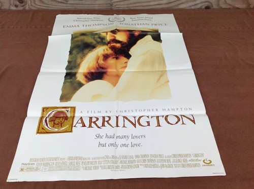 1995 Carrington Original Movie House Full Sheet Poster 