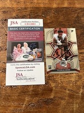 Tyler Allgeier IP Signed Panini Mosaic Rookie Card JSA Coa Falcons Autographed