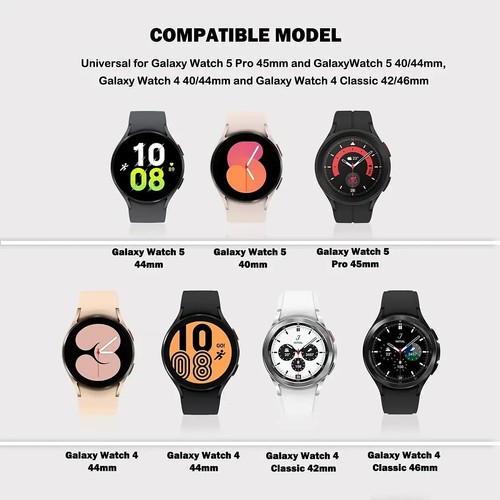 Quick Fit Metalowy pasek + etui do Samsung Galaxy Watch6 4 5 40/44mm Classic 43/47mm - Zdjęcie 5 z 13