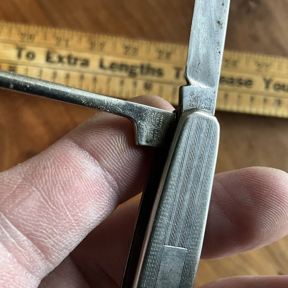 Cuchillo pipa Richlands vintage Sheffield Inglaterra Foto 4 de 4