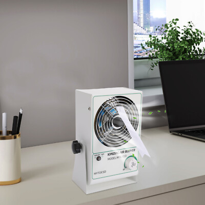 Ionizing Air Blower Fan Antistatic Ionizer Wide Range Of Wind Adjustment Fan