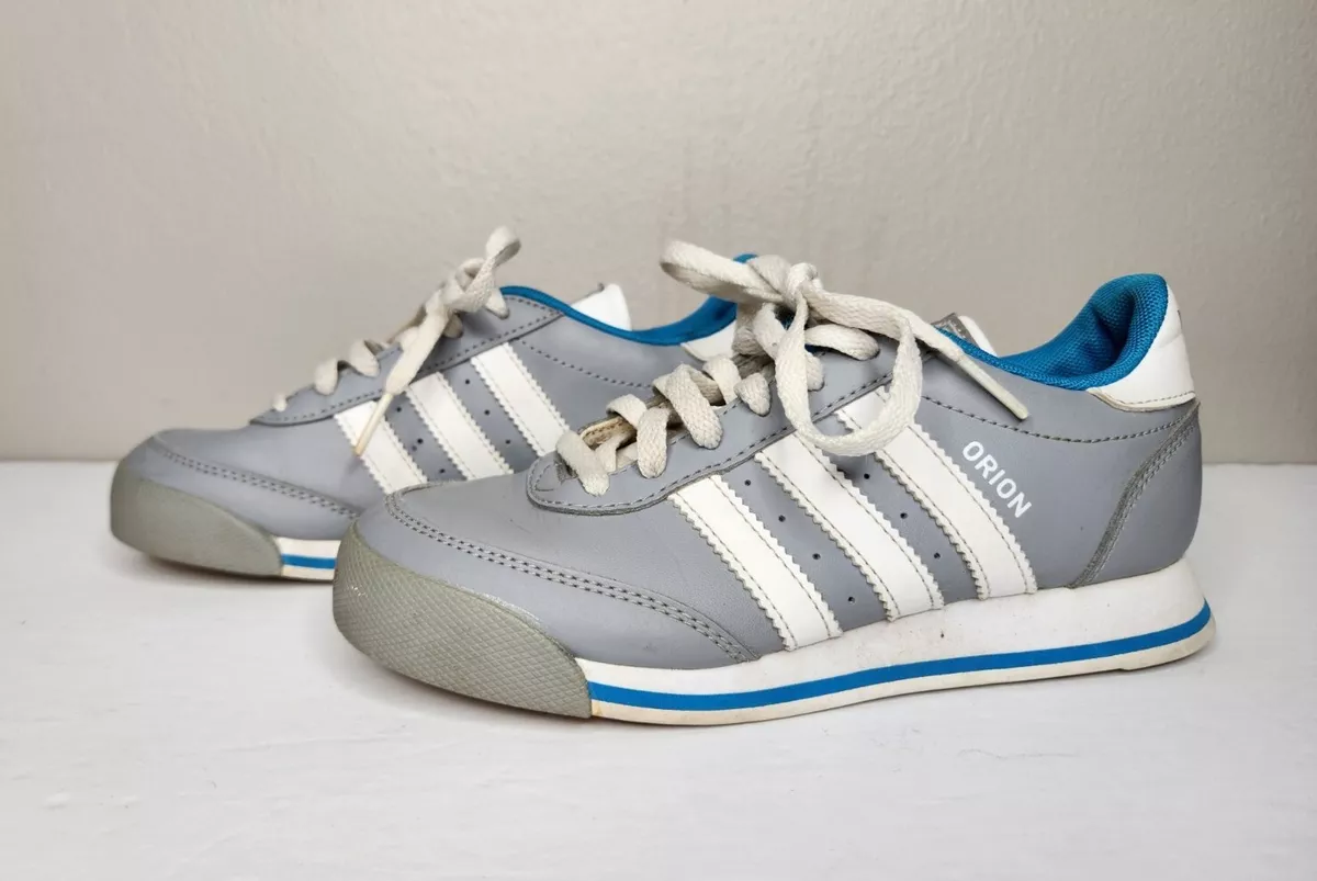 Adidas Orion Shoes Sneakers Gray White &amp; 1.5 | eBay