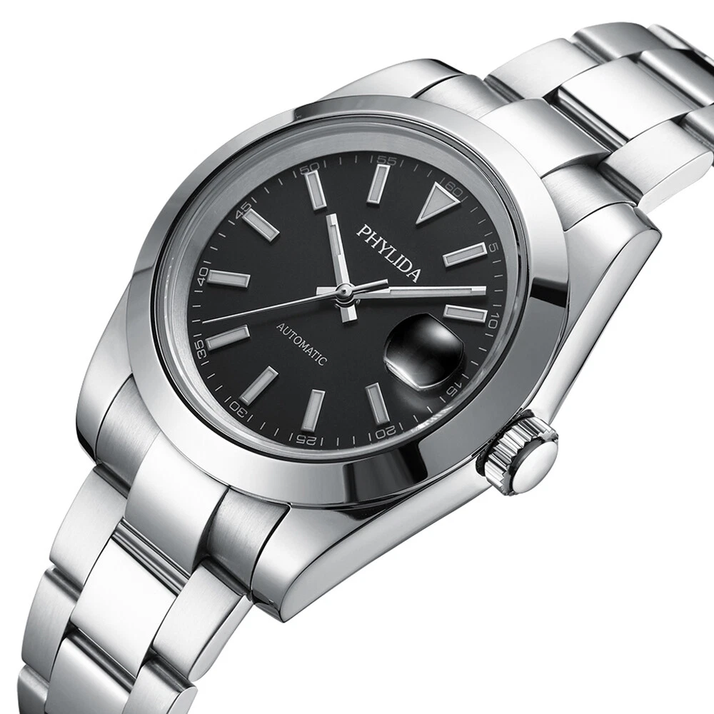 MOUDOAUER Movimento Orologio Meccanico Automatico Miyota 8285 – 21 Rubini, 29 Mm, Funzioni Giorno E Data – Ricambio Per Orologi