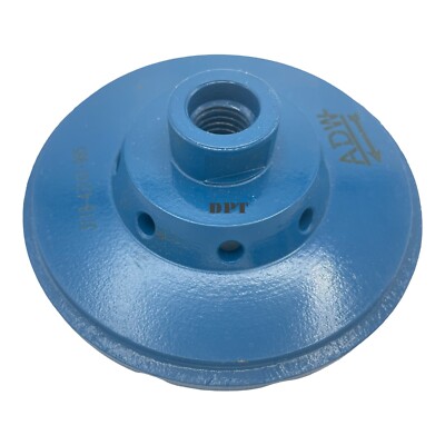 4" Turbo Diamond Cup Grinding Wheel For Concrete & Stone - Includes 5/8-11 Arbor Adapter