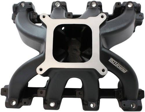 Aeroflow AF6250-5001 Black LS V8 Cathedral Port EFI Hi Rise Intake Manifold Kit - Picture 4 of 5