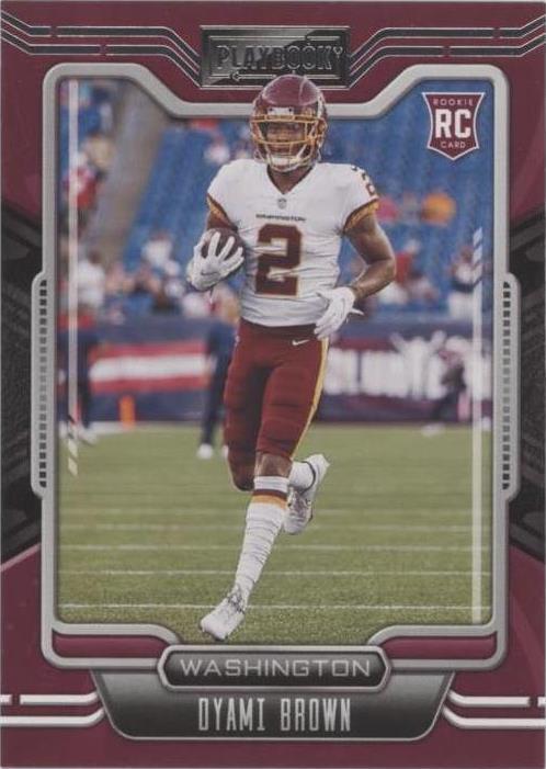 2021 Panini Playbook Dyami Brown #125 - 1 of 2