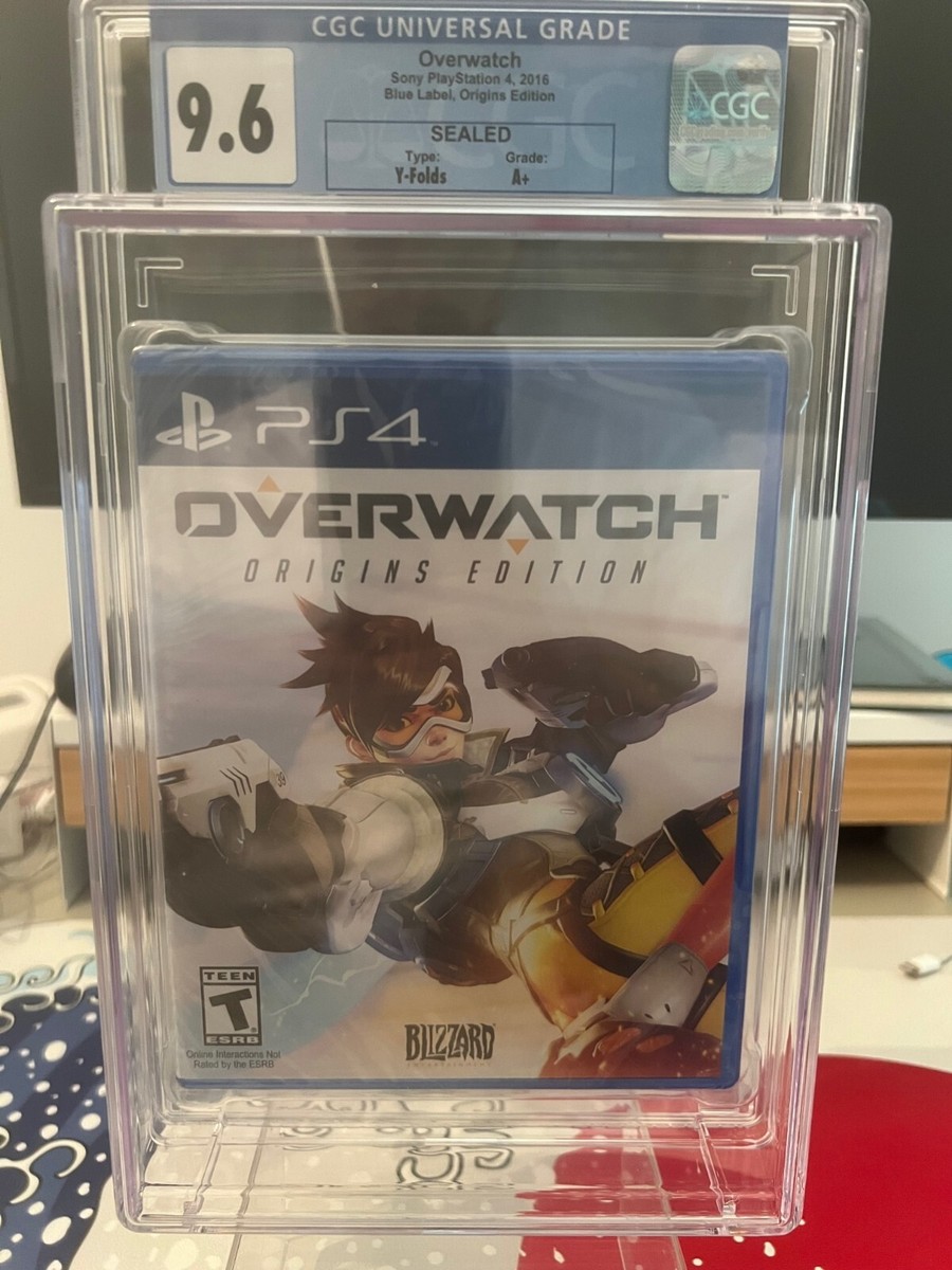 Overwatch Origins Edition PS4 Graded CGC 9.6 A+ Not Wata VGA