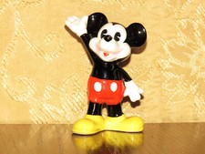 Vintage Walt Disney Productions Ceramic Mickey Mouse Figurine, Japan, NICE!